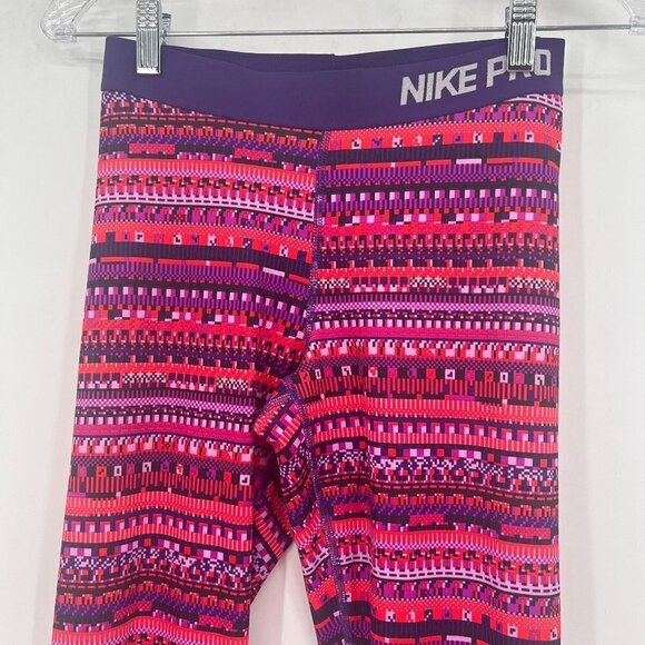 Nike Pro Dry Fit Printed Leggings - Picture 4 of 8